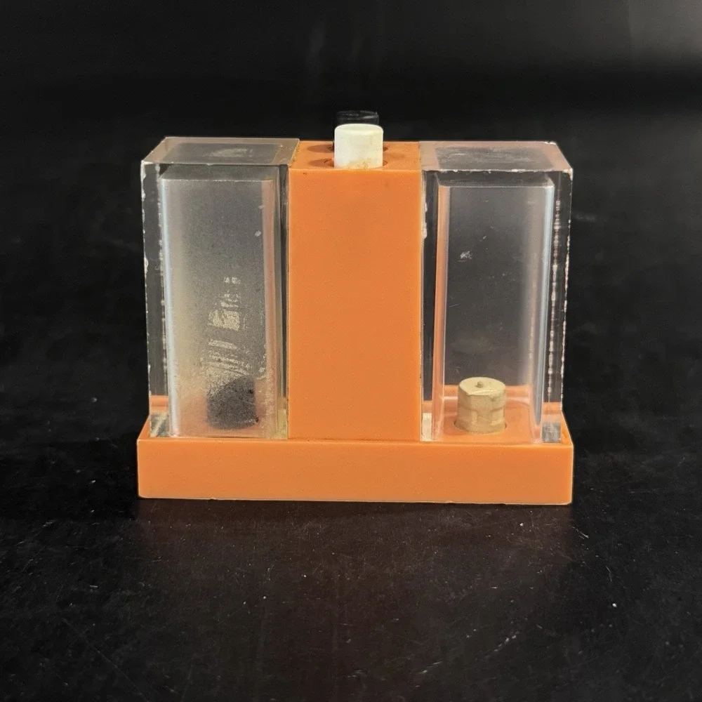 Vintage Whirley Industries Single Salt Pepper Push‎ Button Shaker